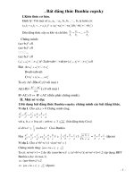 Su dung bat dang thuc bunhiacopxki de giai toan