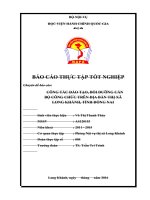 CÔNG TÁC ĐÀO TẠO, BỒI DƯỠNG CÁN BỘ CÔNG CHỨC TRÊN ĐỊA BÀN THỊ XÃ LONG KHÁNH, TỈNH ĐỒNG NAI