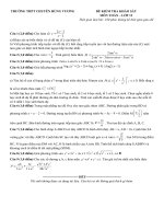 Đề thi thử môn toán 2016 trường THPT chuyên hùng vương   lần 1 