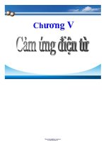 BÀI GIẢNG cảm ỨNG điện từ 