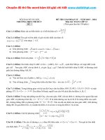 Đề thi thử THPT quốc gia môn toán trường THPT trí đức   hà nội   năm 2016 file word có lời giải chi tiết 
