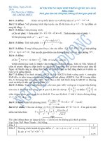 Free 5 đề thi thử toán 2016 có đáp án 