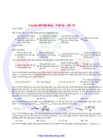 30 đề luyện thi đại học môn vật lí đề số 22 