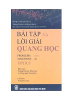 EBOOK bài tập và lời GIẢI QUANG học PHẦN 1   YUNG   KUO LIM 