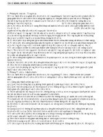 CHỨC NĂNG, NHIỆM VỤ CỦA CÁC PHÒNG, KHOA