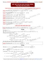 Đặt một ẩn phụ giải phương trình_Thầy Đặng Việt Hùng