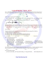 30 đề luyện thi đại học môn vật lí đề số 25 