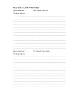 Thiết kế hệ thống tích hợp hiển thị thông tin, quản lý thiết bị mạng và dịch vụ mạng   module cài đặt và theo dõi các dịch vụ mạn 