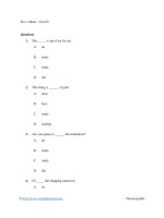 Do vs Make - Test 02