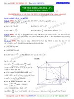 Thể tích khối lăng trụ phần 1 đoàn việt hùng 