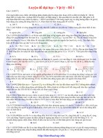 kienthuchay_Tuyển tập 30 đề thi vật lý hay nhất phải xem