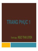 Một số cách mix đồ theo vóc dáng phần 1