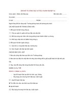 BẢN mô tả CÔNG VIỆC và TIÊU CHUẨN của CHUYÊN VIÊN đào tạo