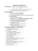 Chapter  tag questions