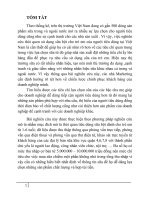 Nghiên cứu về thói quen tiêu dùng sữa bột cho trẻ em từ 1- 6 tuổi trên thị trường việt nam