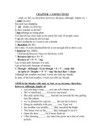 Chapter  connectives