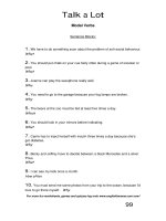 talk a lot 2 modal verbs 