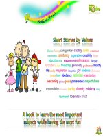 the workbook of values   short stories 