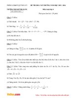 Đề thi học sinh giỏi môn Toán lớp 6 trường THCS Quỳnh Giang, Nghệ An năm 2015 - 2016