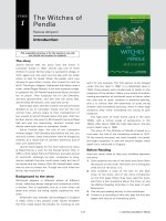 The witches of pendle 