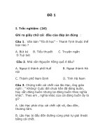 Đề thi toán và tiếng việt tham khảo có đáp án