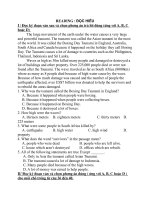 READING  (đọc HIỂU tiếng anh)