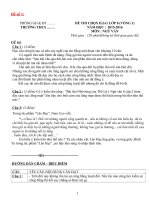 Tuyển tập 30 đề thi học sinh giỏi môn ngữ văn lớp 8 có lời giải