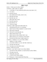 6 mục lục đồ án tốt NGHIỆP 