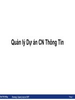 Quản lý dự án CN thông tin 