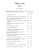 internet agree or disagree 