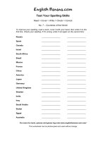 read cover write check correct 7 countries of the world es18 