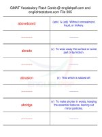GMAT vocabulary flash cards05 