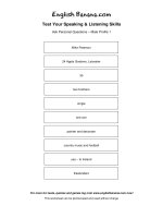 ask personal questions male profile 1 