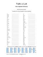 400 elementary words translate from clear alphabet 