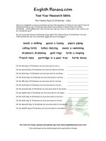 the twelve days of christmas quiz 