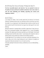 IELTS Writing Task 1 Writing Letter