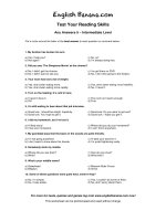 any answers intermediate level 5 