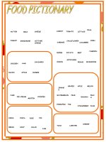 3055 food pictionary 