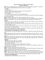 Đề cương ôn tập môn lịch sử 9 học kỳ 1 năm học 2015 2016