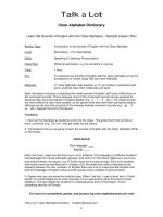 learn the sounds of english with the clear alphabet 