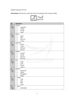 English synonyms test 01 