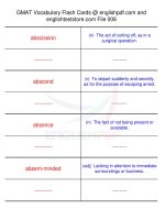 GMAT vocabulary flash cards06 
