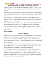 Bài tập luyện đọc Tiếng Anh trình độ cơ bản: The Town Of Clarkson