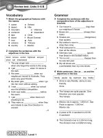 Champions level 1 review test units 5 6 b 