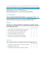 Is it a preposition is it a conjunction or is it an adverb 