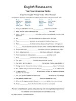 20 common english phrasal verbs mixed tenses 1 