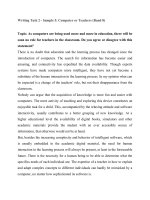 Writing Task 2 Sample 5