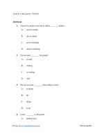 Used to vs be used to   test 02 