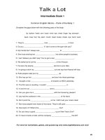 common english idioms parts of the body 1 