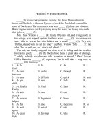 FLOODS IN DORCHESTER